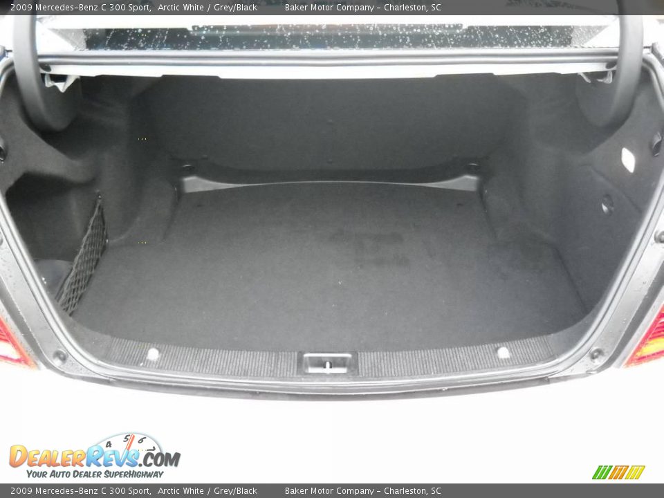 2009 Mercedes-Benz C 300 Sport Arctic White / Grey/Black Photo #9