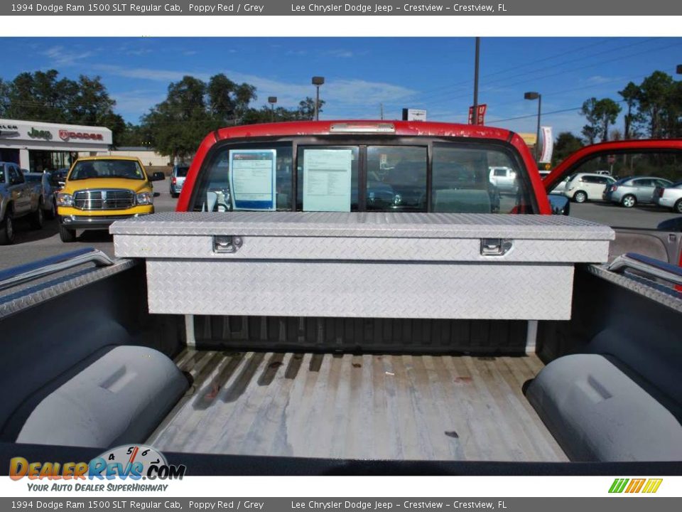 1994 Dodge Ram 1500 SLT Regular Cab Poppy Red / Grey Photo #20