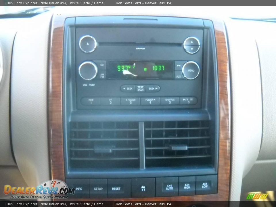 2009 Ford Explorer Eddie Bauer 4x4 White Suede / Camel Photo #22