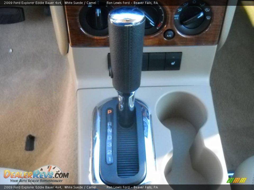 2009 Ford Explorer Eddie Bauer 4x4 White Suede / Camel Photo #23