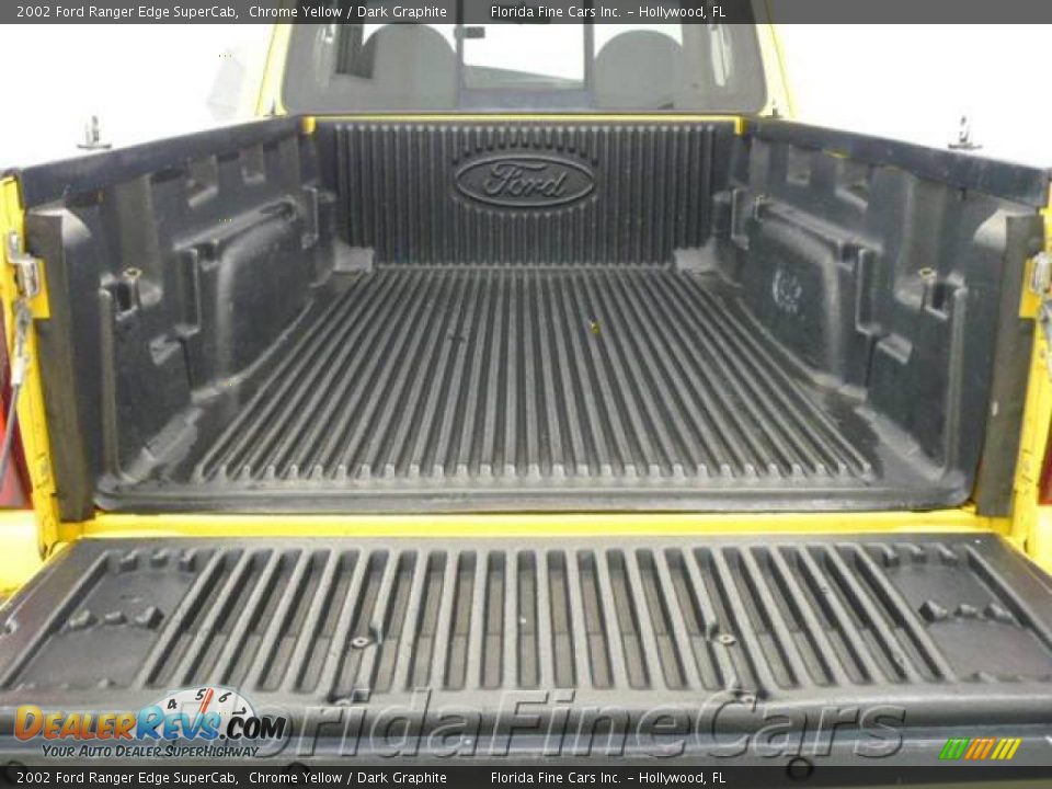 2002 Ford Ranger Edge SuperCab Chrome Yellow / Dark Graphite Photo #8