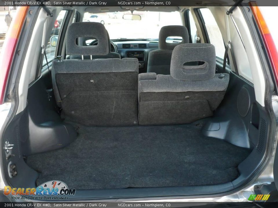 2001 Honda CR-V EX 4WD Satin Silver Metallic / Dark Gray Photo #7