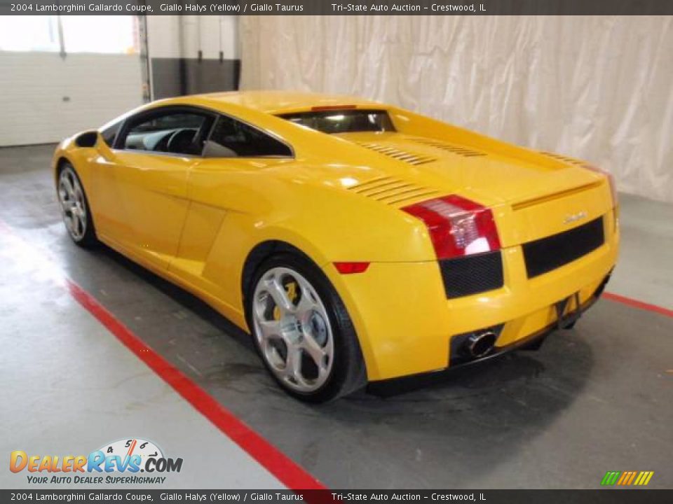 2004 Lamborghini Gallardo Coupe Giallo Halys (Yellow) / Giallo Taurus Photo #3