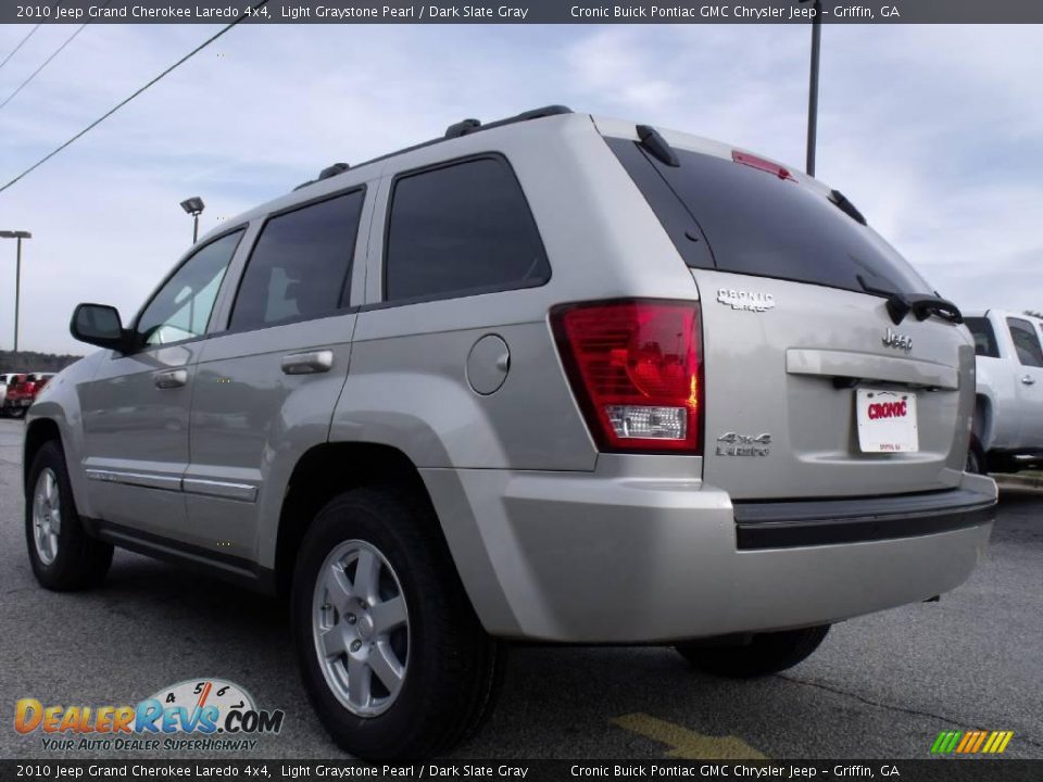 2010 Jeep Grand Cherokee Laredo 4x4 Light Graystone Pearl / Dark Slate Gray Photo #6