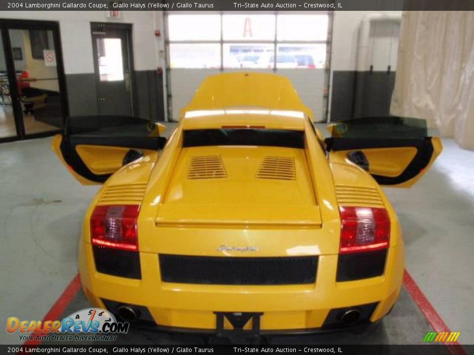 2004 Lamborghini Gallardo Coupe Giallo Halys (Yellow) / Giallo Taurus Photo #26