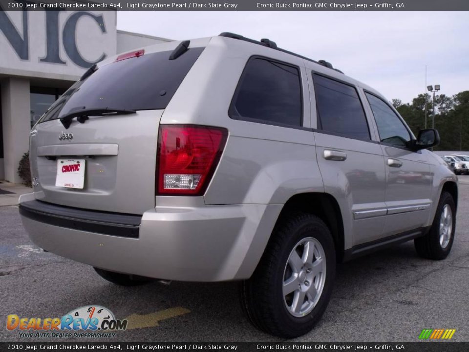 2010 Jeep Grand Cherokee Laredo 4x4 Light Graystone Pearl / Dark Slate Gray Photo #8
