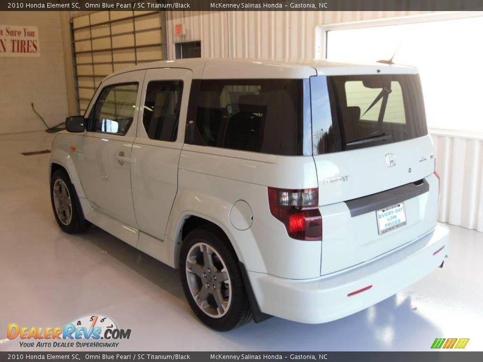 2010 Honda Element SC Omni Blue Pearl / SC Titanium/Black Photo #2