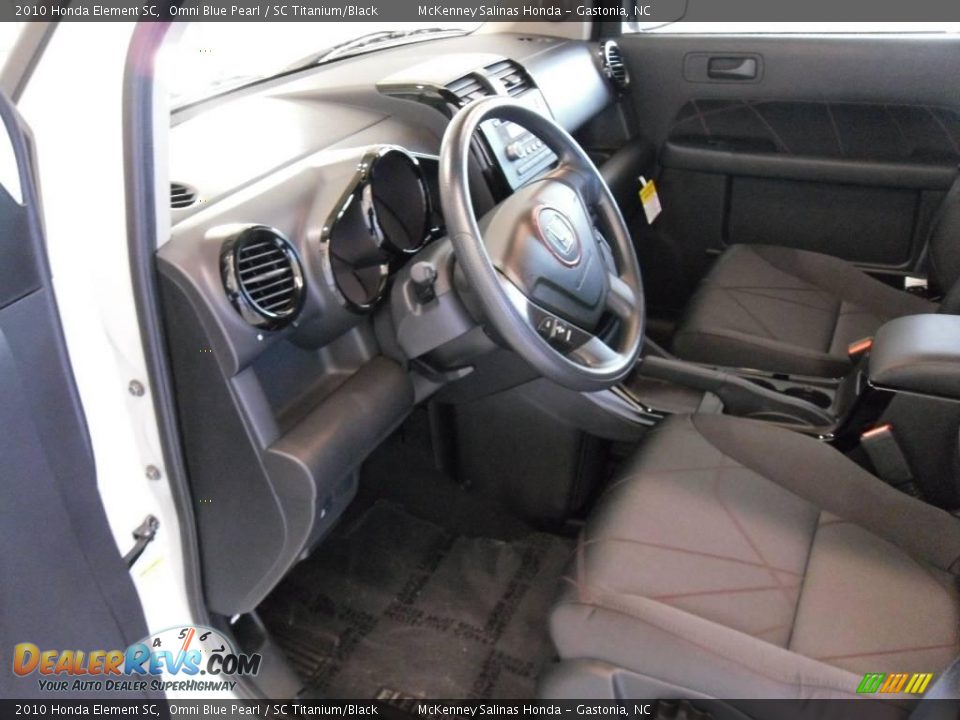 2010 Honda Element SC Omni Blue Pearl / SC Titanium/Black Photo #6