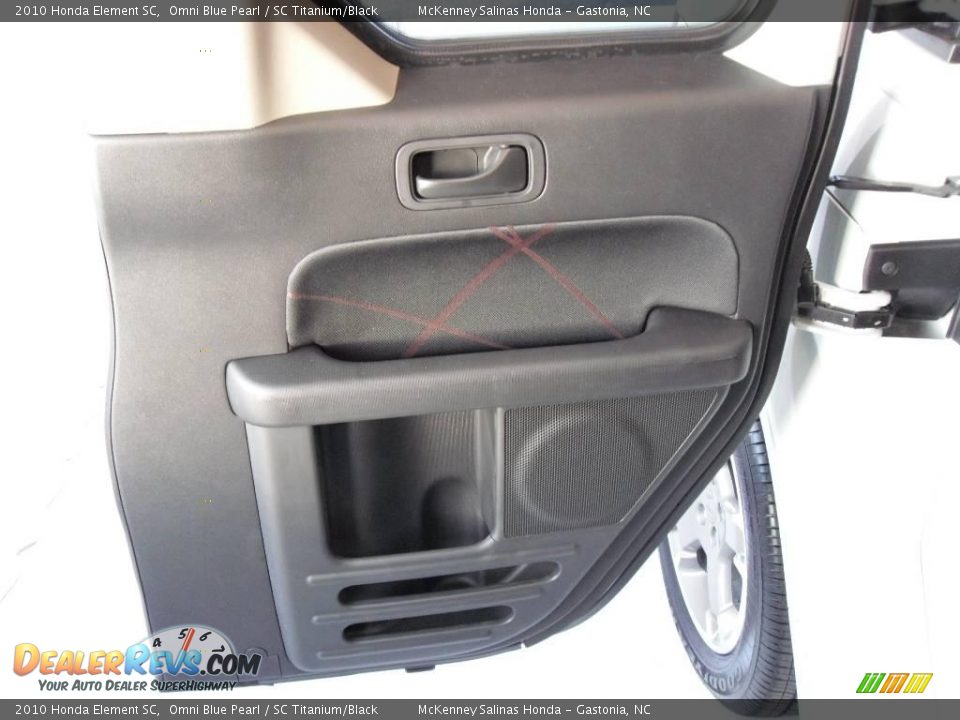 2010 Honda Element SC Omni Blue Pearl / SC Titanium/Black Photo #7
