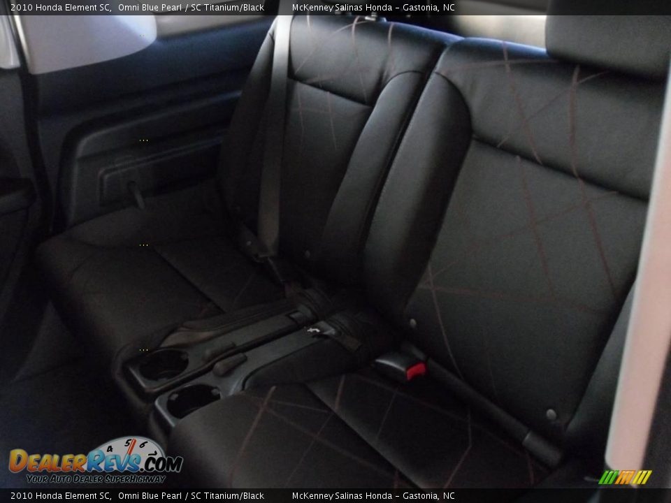 2010 Honda Element SC Omni Blue Pearl / SC Titanium/Black Photo #10
