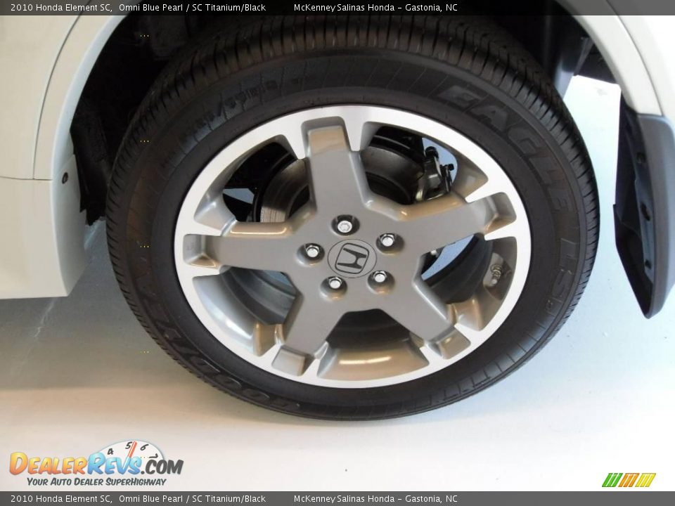 2010 Honda Element SC Omni Blue Pearl / SC Titanium/Black Photo #15