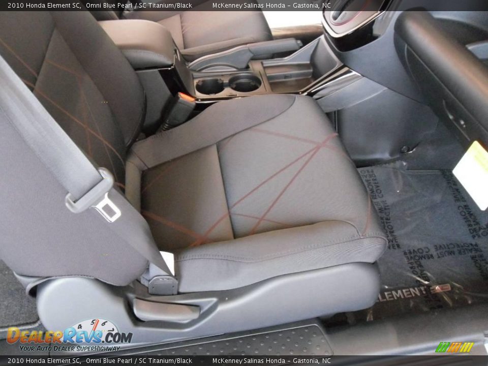 2010 Honda Element SC Omni Blue Pearl / SC Titanium/Black Photo #16