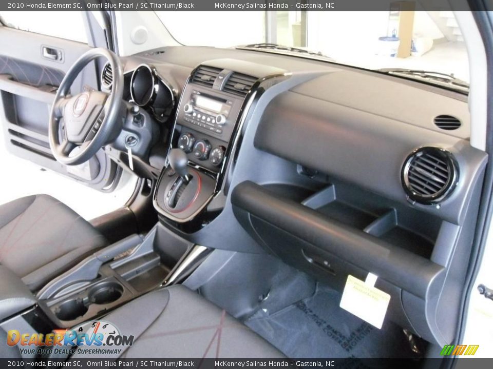 2010 Honda Element SC Omni Blue Pearl / SC Titanium/Black Photo #17