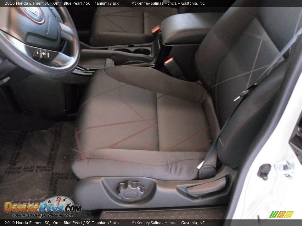2010 Honda Element SC Omni Blue Pearl / SC Titanium/Black Photo #22