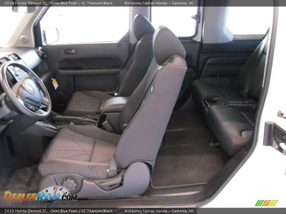2010 Honda Element SC Omni Blue Pearl / SC Titanium/Black Photo #24
