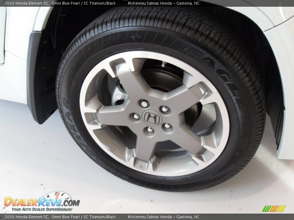 2010 Honda Element SC Omni Blue Pearl / SC Titanium/Black Photo #26
