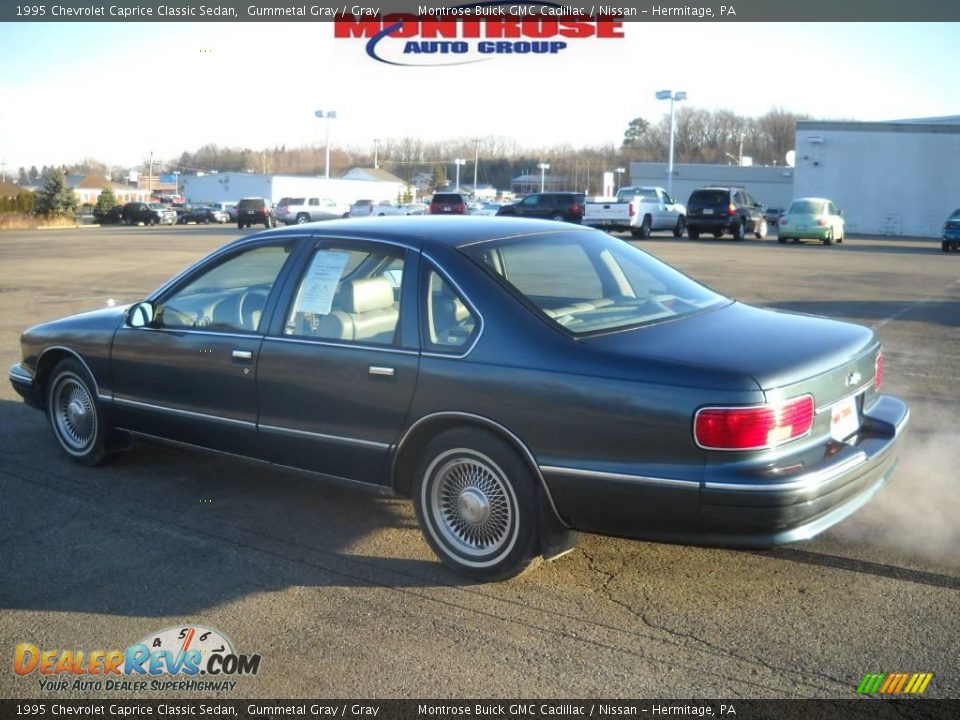 1995 Chevrolet Caprice Classic Sedan Gummetal Gray / Gray Photo #6