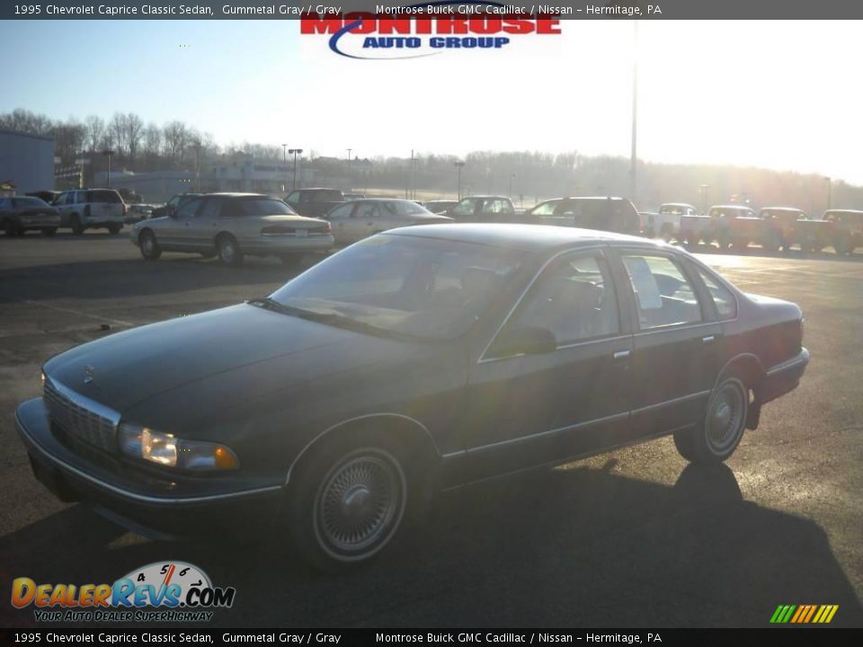 1995 Chevrolet Caprice Classic Sedan Gummetal Gray / Gray Photo #20