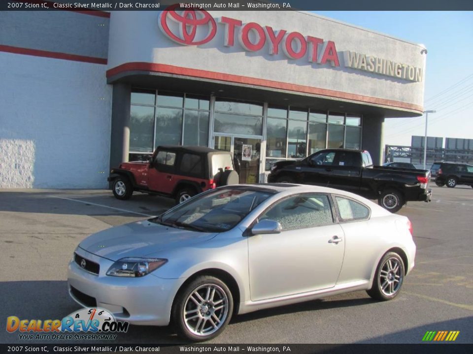 2007 Scion tC Classic Silver Metallic / Dark Charcoal Photo #1