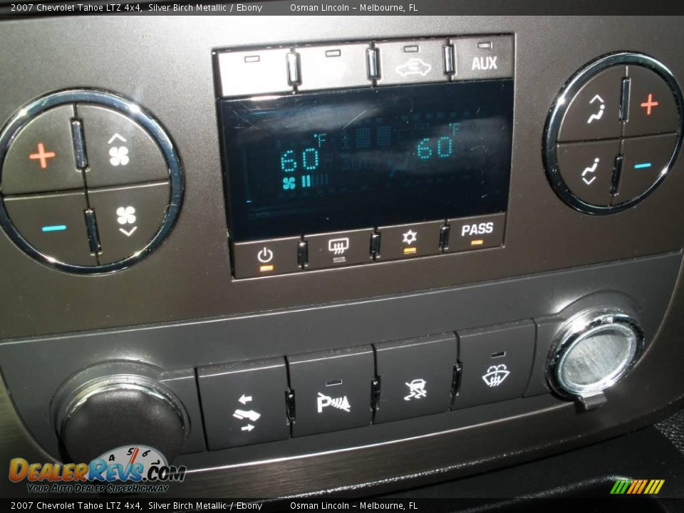 2007 Chevrolet Tahoe LTZ 4x4 Silver Birch Metallic / Ebony Photo #21