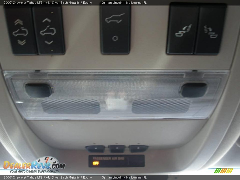 2007 Chevrolet Tahoe LTZ 4x4 Silver Birch Metallic / Ebony Photo #24