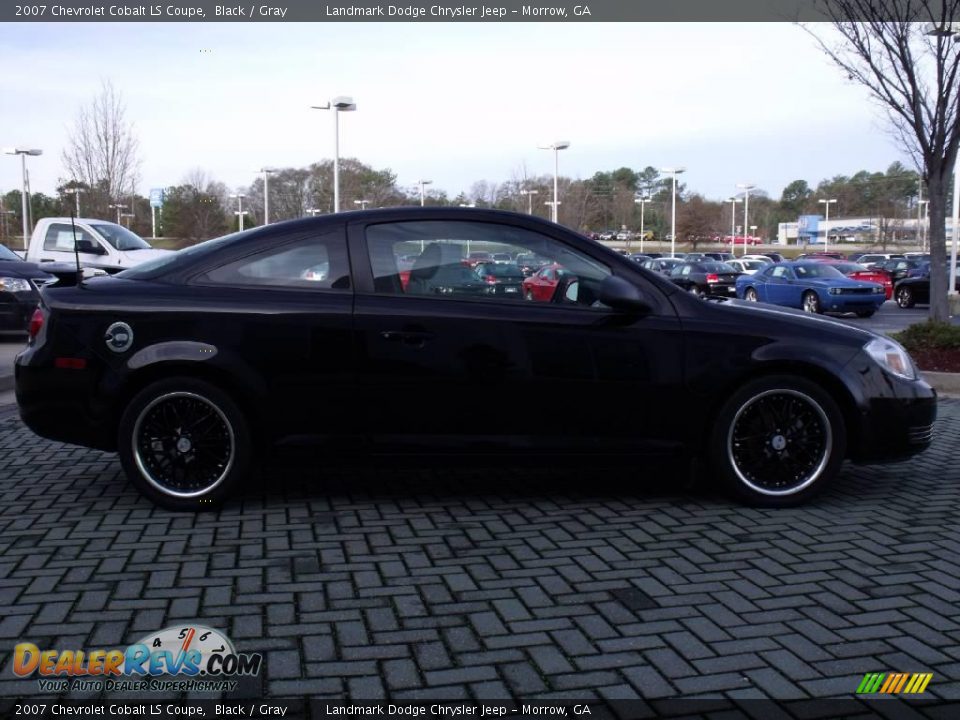 2007 Chevrolet Cobalt LS Coupe Black / Gray Photo #6
