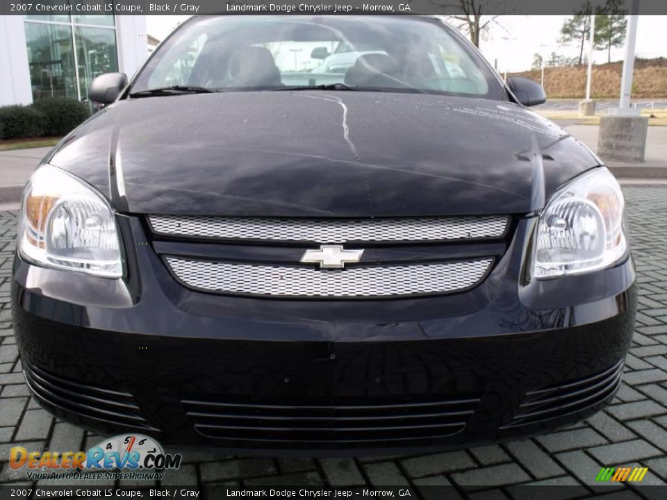 2007 Chevrolet Cobalt LS Coupe Black / Gray Photo #8