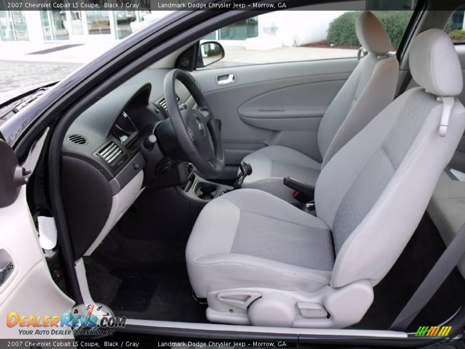 2007 Chevrolet Cobalt LS Coupe Black / Gray Photo #10