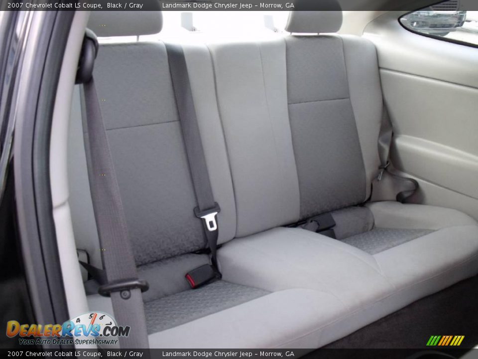 2007 Chevrolet Cobalt LS Coupe Black / Gray Photo #14