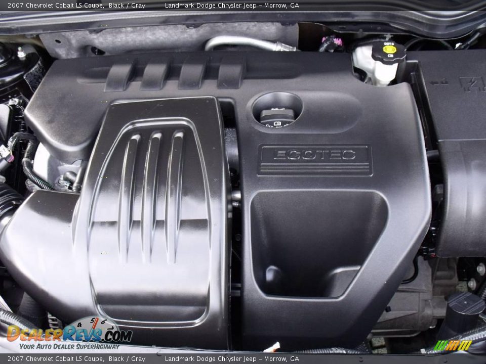 2007 Chevrolet Cobalt LS Coupe Black / Gray Photo #22