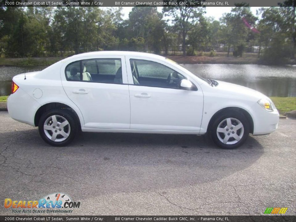 2008 Chevrolet Cobalt LT Sedan Summit White / Gray Photo #1