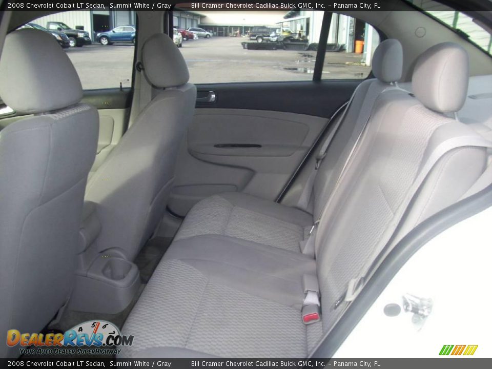 2008 Chevrolet Cobalt LT Sedan Summit White / Gray Photo #5