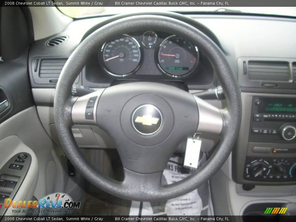 2008 Chevrolet Cobalt LT Sedan Summit White / Gray Photo #6