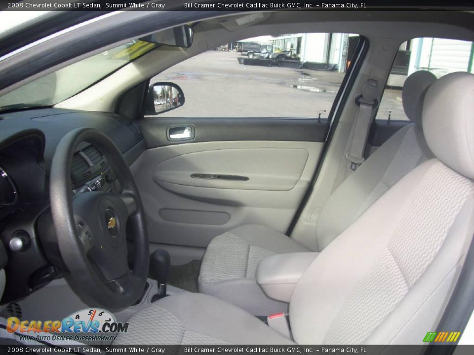 2008 Chevrolet Cobalt LT Sedan Summit White / Gray Photo #7