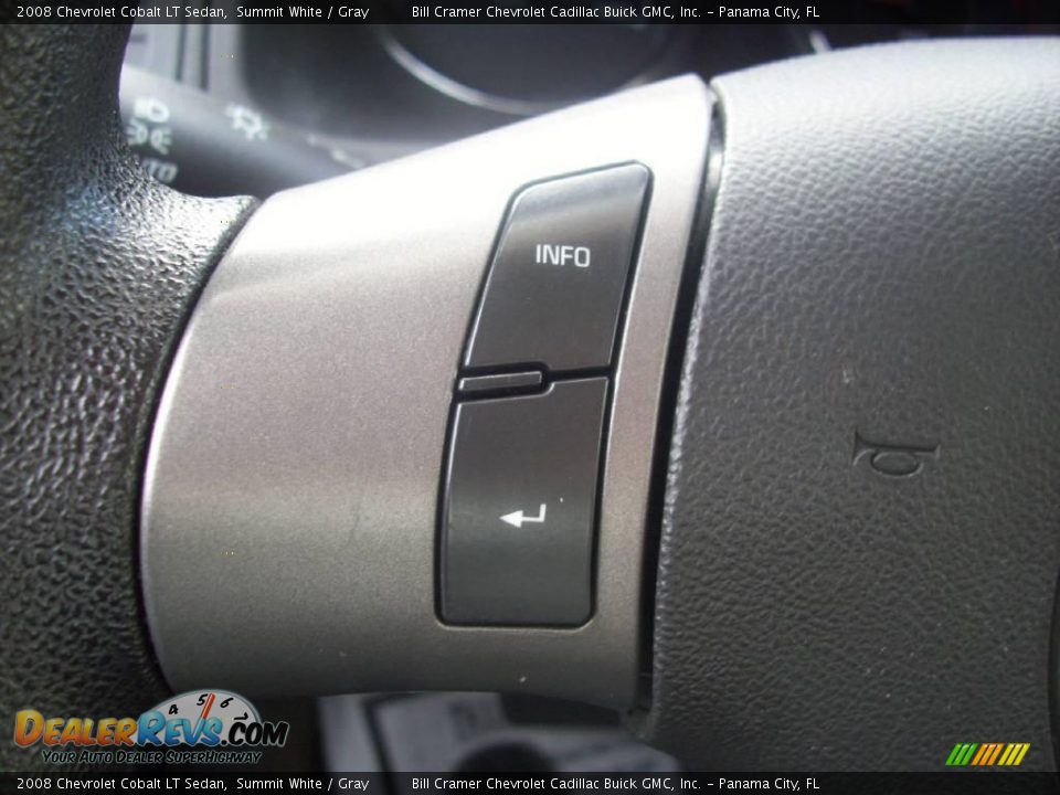 2008 Chevrolet Cobalt LT Sedan Summit White / Gray Photo #10