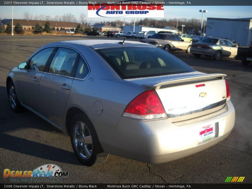 2008 Chevrolet Impala LT Silverstone Metallic / Ebony Black Photo #5