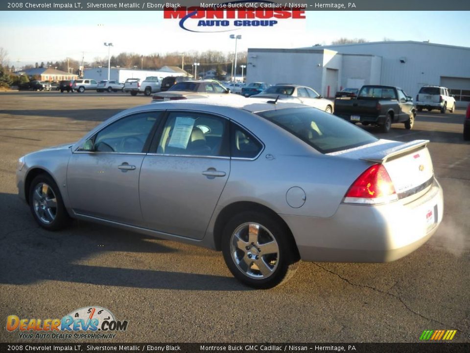2008 Chevrolet Impala LT Silverstone Metallic / Ebony Black Photo #6