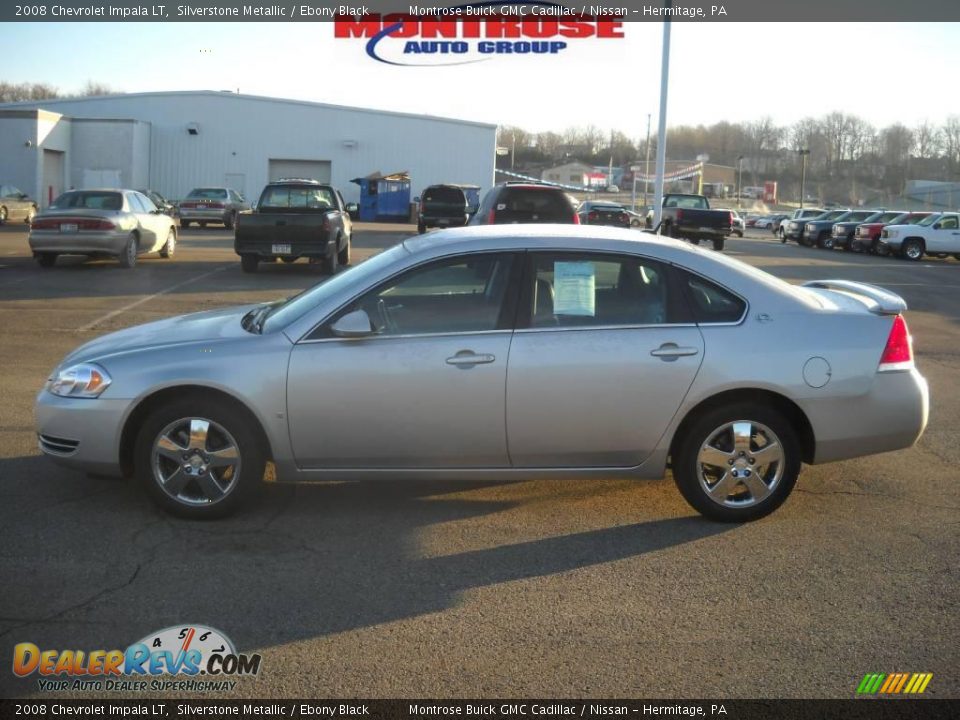 2008 Chevrolet Impala LT Silverstone Metallic / Ebony Black Photo #7
