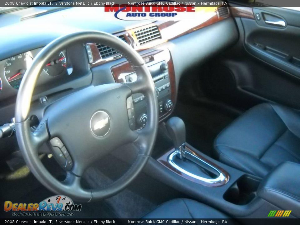 2008 Chevrolet Impala LT Silverstone Metallic / Ebony Black Photo #9