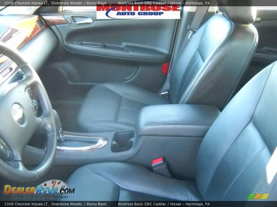 2008 Chevrolet Impala LT Silverstone Metallic / Ebony Black Photo #10