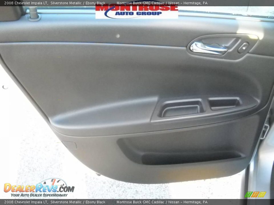 2008 Chevrolet Impala LT Silverstone Metallic / Ebony Black Photo #12