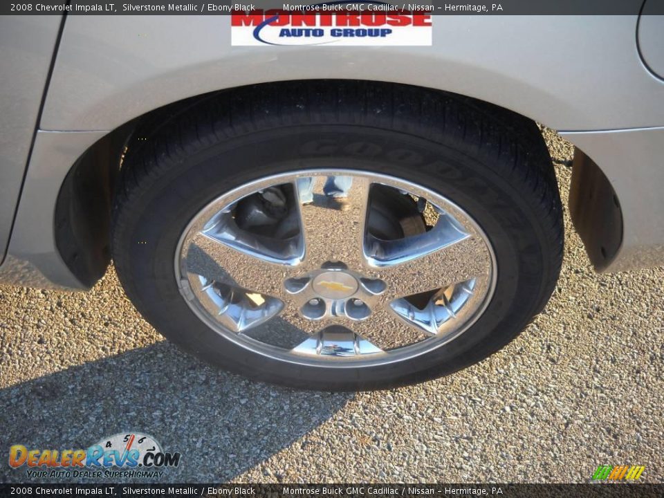 2008 Chevrolet Impala LT Silverstone Metallic / Ebony Black Photo #15