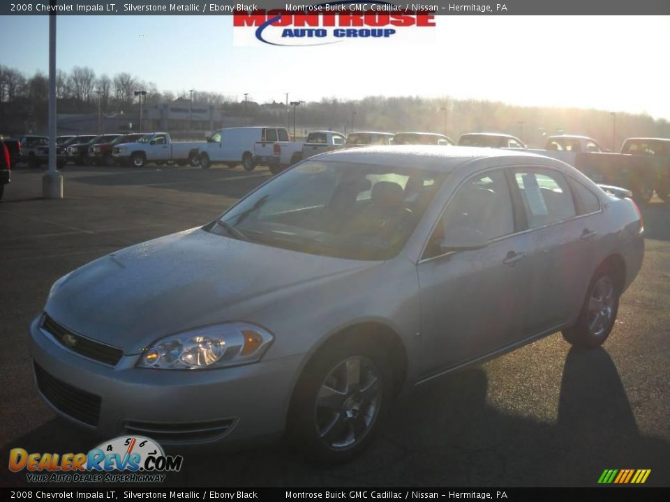 2008 Chevrolet Impala LT Silverstone Metallic / Ebony Black Photo #20