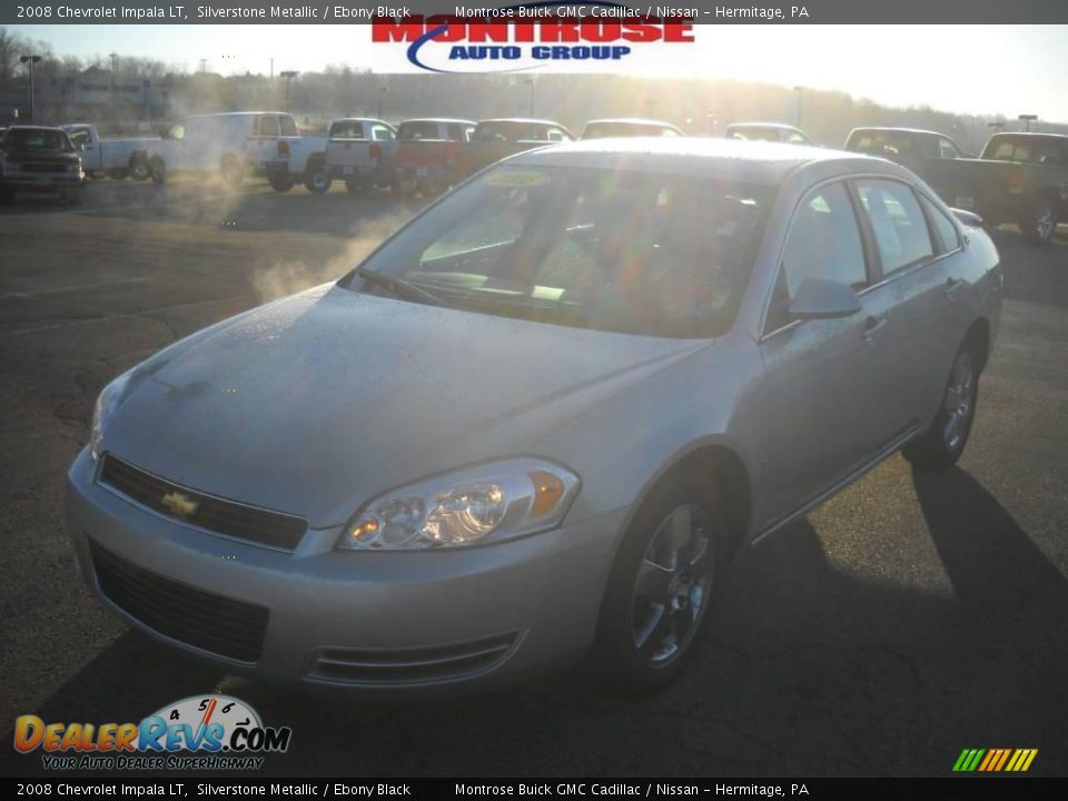 2008 Chevrolet Impala LT Silverstone Metallic / Ebony Black Photo #21