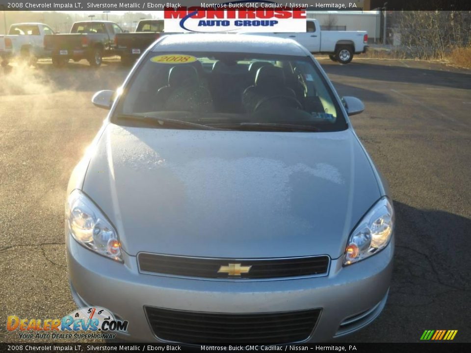 2008 Chevrolet Impala LT Silverstone Metallic / Ebony Black Photo #22