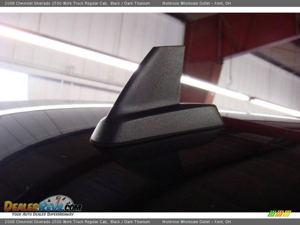 2008 Chevrolet Silverado 1500 Work Truck Regular Cab Black / Dark Titanium Photo #10