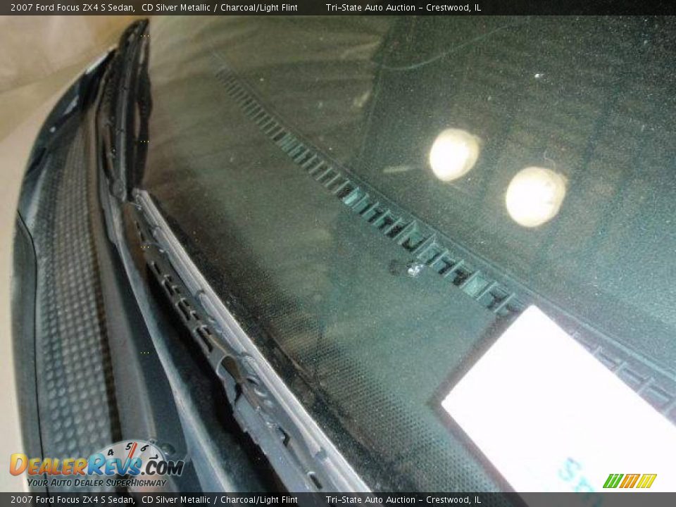 2007 Ford Focus ZX4 S Sedan CD Silver Metallic / Charcoal/Light Flint Photo #17