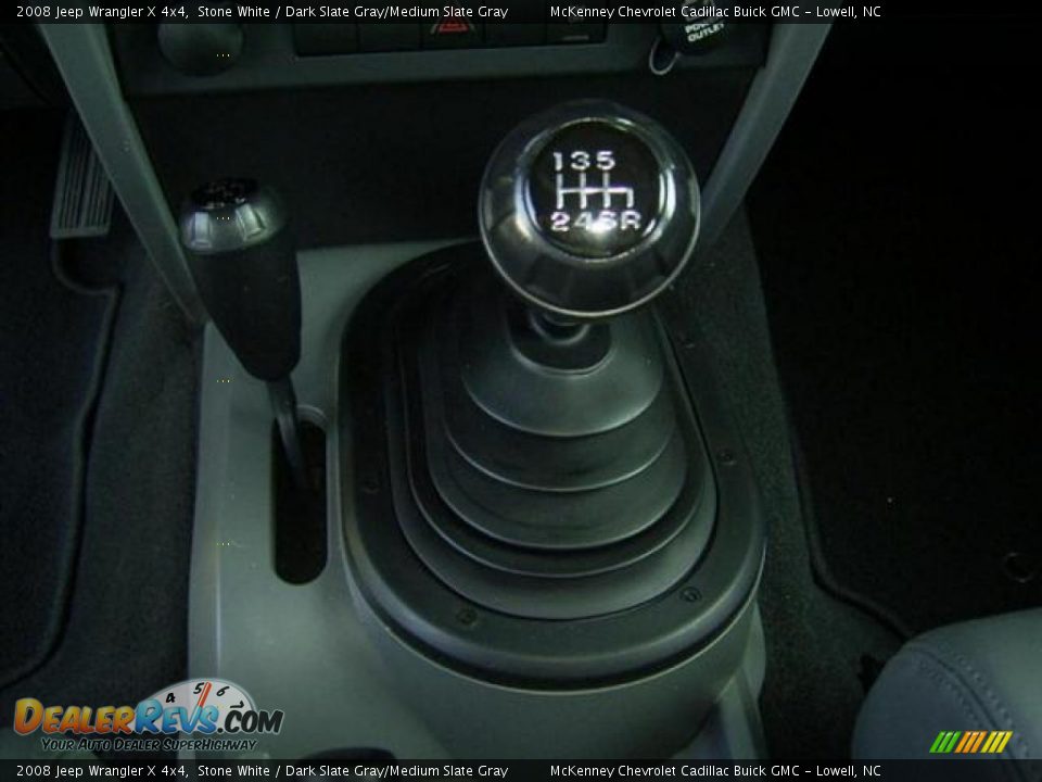 2008 Jeep Wrangler X 4x4 Stone White / Dark Slate Gray/Medium Slate Gray Photo #22