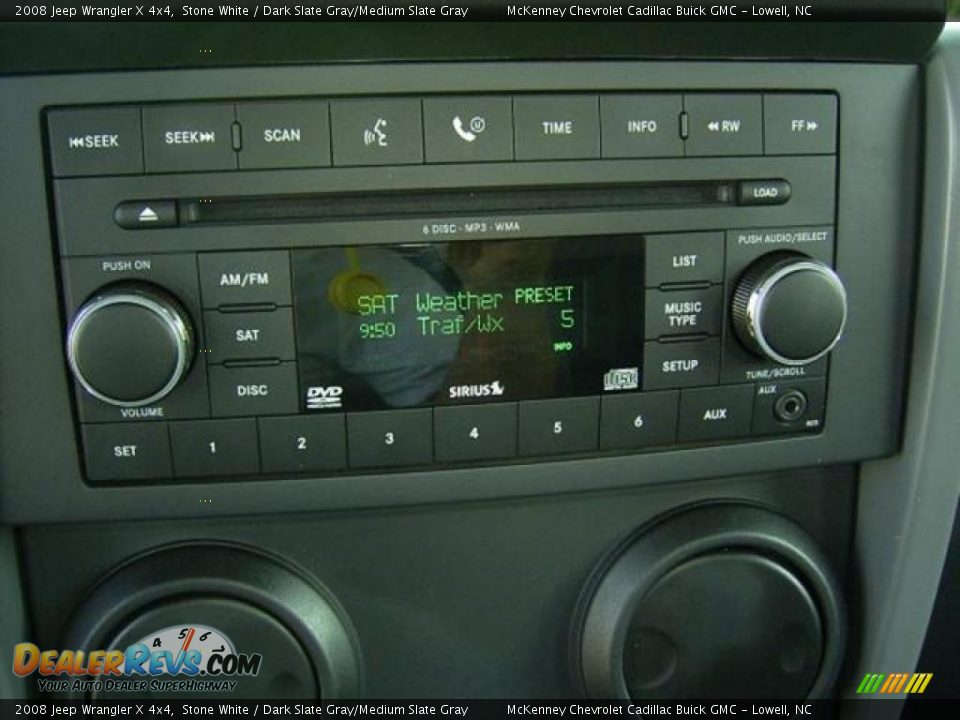 2008 Jeep Wrangler X 4x4 Stone White / Dark Slate Gray/Medium Slate Gray Photo #23