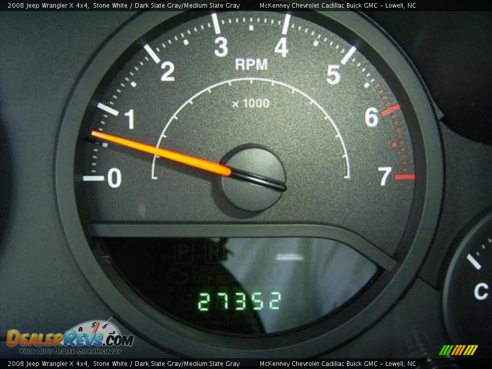 2008 Jeep Wrangler X 4x4 Stone White / Dark Slate Gray/Medium Slate Gray Photo #25